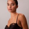 Body de encaje floral negro de CK Black Body de encaje floral negro de CK Black