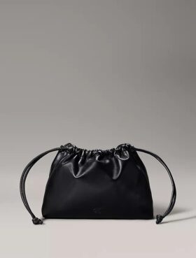 Bolso bandolera con cordón y Monogram