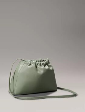 Bolso bandolera con cordón y Monogram