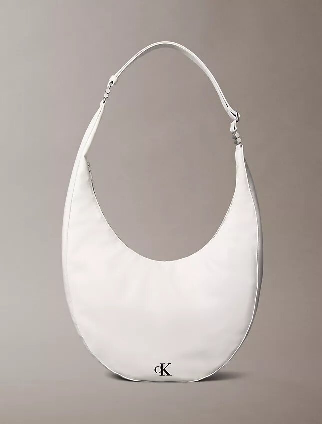 Bolso bandolera convertible con forma curvada Bolso bandolera convertible con forma curvada