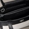 Bolso bandolera mini tote de lona Monogram Bolso bandolera mini tote de lona Monogram