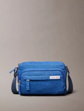 Bolso de cámara de denim
