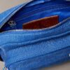 Bolso de cámara de denim