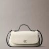 Bolso de hombro con asa de lona Monogram