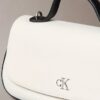 Bolso de hombro con asa de lona Monogram