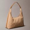 Bolso de hombro con jacquard de emblema