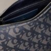Bolso de hombro con logotipo Monogram plisado