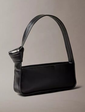 Bolso de hombro con nudos
