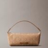 Bolso de hombro de lona con logotipo en todo el diseño Bolso de hombro de lona con logotipo en todo el diseño