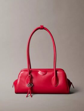 Bolso de hombro mini con logotipo