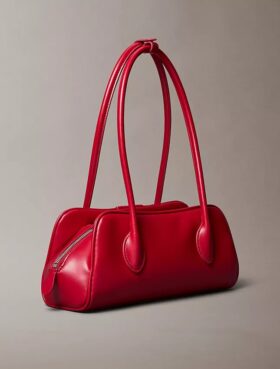 Bolso de hombro mini con logotipo