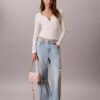 Bolso de hombro minimalista con el Monogram