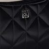 Bolso de hombro pequeño con logotipo acolchado Bolso de hombro pequeño con logotipo acolchado