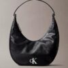Bolso de hombro pequeño convertible con forma curvada