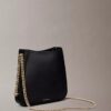 Bolso de silla de montar con cadena y Monogram Bolso de silla de montar con cadena y Monogram