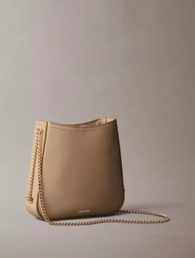 Bolso de silla de montar con cadena y Monogram