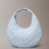 Bolso hobo de Denim con logotipo en todo el diseño Bolso hobo de Denim con logotipo en todo el diseño