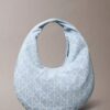 Bolso hobo de Denim con logotipo en todo el diseño Bolso hobo de Denim con logotipo en todo el diseño