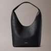 Bolso holgado con textura granulada Bolso holgado con textura granulada