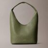 Bolso holgado con textura granulada Bolso holgado con textura granulada