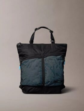Bolso para casco con parte delantera de malla