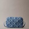 Bolso para cámara de Denim con logotipo en todo el diseño Bolso para cámara de Denim con logotipo en todo el diseño