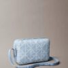 Bolso para cámara de Denim con logotipo en todo el diseño Bolso para cámara de Denim con logotipo en todo el diseño