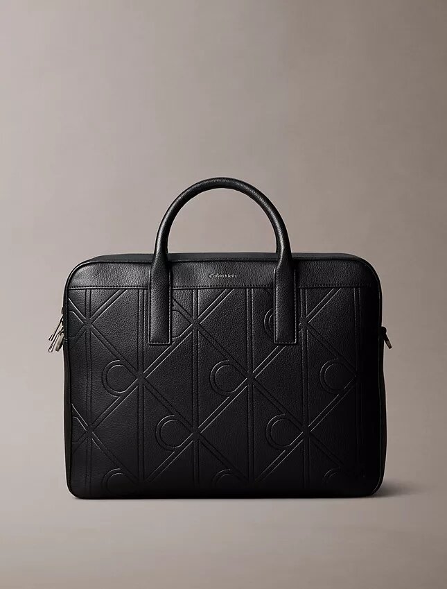 Bolso para el trabajo con logotipo en relieve Bolso para el trabajo con logotipo en relieve