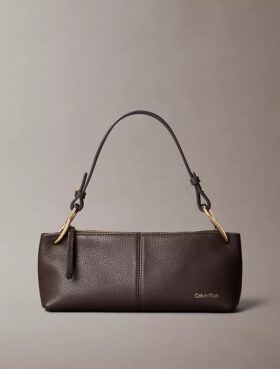Bolso pequeño convertible de cuero holgado