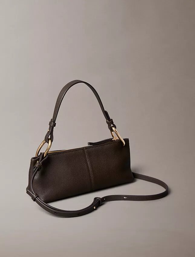 Bolso pequeño convertible de cuero holgado Bolso pequeño convertible de cuero holgado