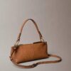 Bolso pequeño convertible de cuero holgado Bolso pequeño convertible de cuero holgado