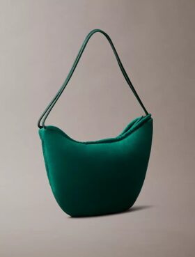 Bolso pequeño Crescent de nailon