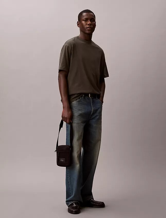 Bolso tipo reporter de nailon Bolso tipo reporter de nailon