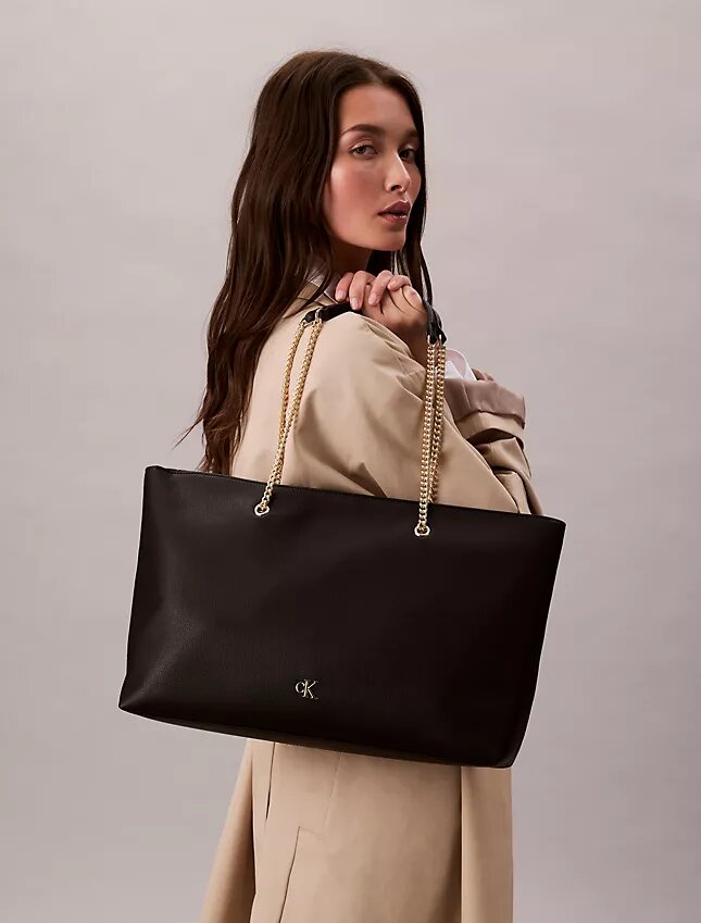 Bolso tote con correa de cadena Archive Bolso tote con correa de cadena Archive