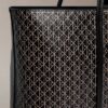 Bolso tote con el logotipo del emblema por toda la superficie y bolsillo Bolso tote con el logotipo del emblema por toda la superficie y bolsillo
