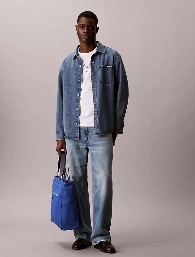 Bolso tote de Denim Bolso tote de Denim