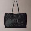 Bolso tote grande de malla con logotipo Bolso tote grande de malla con logotipo