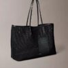 Bolso tote grande de malla con logotipo Bolso tote grande de malla con logotipo