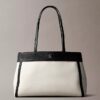 Bolso tote mediano de lona con Monogram Bolso tote mediano de lona con Monogram