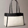 Bolso tote mediano de lona con Monogram Bolso tote mediano de lona con Monogram