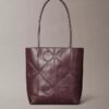 Bolso tote pequeño con logotipo en relieve