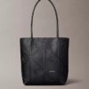 Bolso tote pequeño con logotipo en relieve