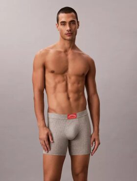 Boxer Brief clásico de algodón acanalado Heritage