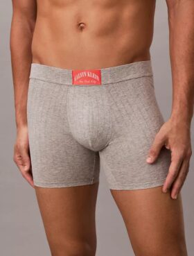 Boxer Brief clásico de algodón acanalado Heritage