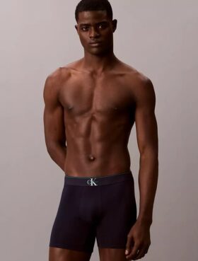 Boxer Brief de algodón Cotton Stretch con monograma gráfico, paquete de 3
