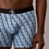Boxer Brief de algodón Cotton Stretch con monograma gráfico, paquete de 3