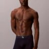 Boxer Brief de algodón Cotton Stretch con monograma gráfico, paquete de 3