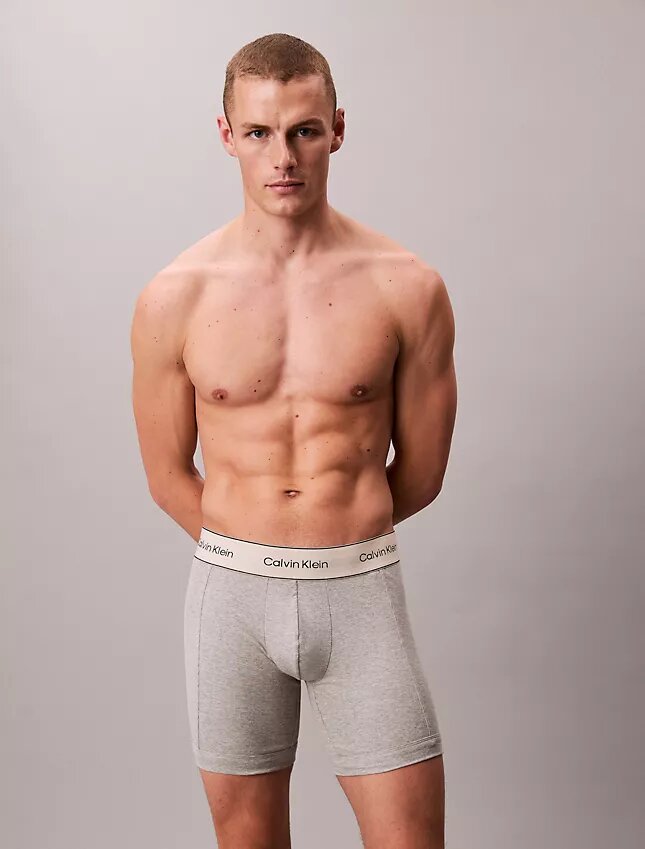 Boxer Brief de algodón Cotton Stretch, paquete de 3 Boxer Brief de algodón Cotton Stretch, paquete de 3