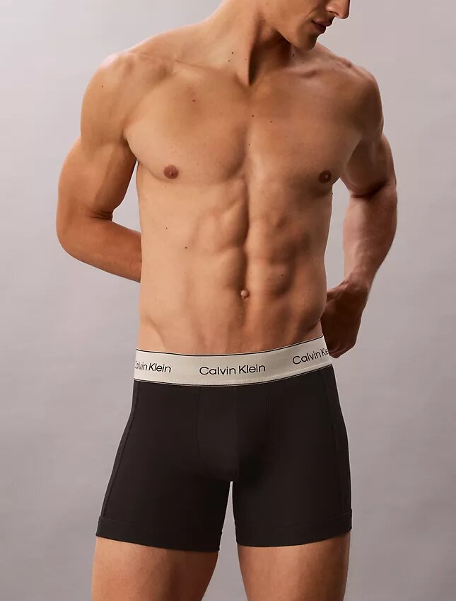 Boxer Brief de algodón Cotton Stretch, paquete de 3 Boxer Brief de algodón Cotton Stretch, paquete de 3