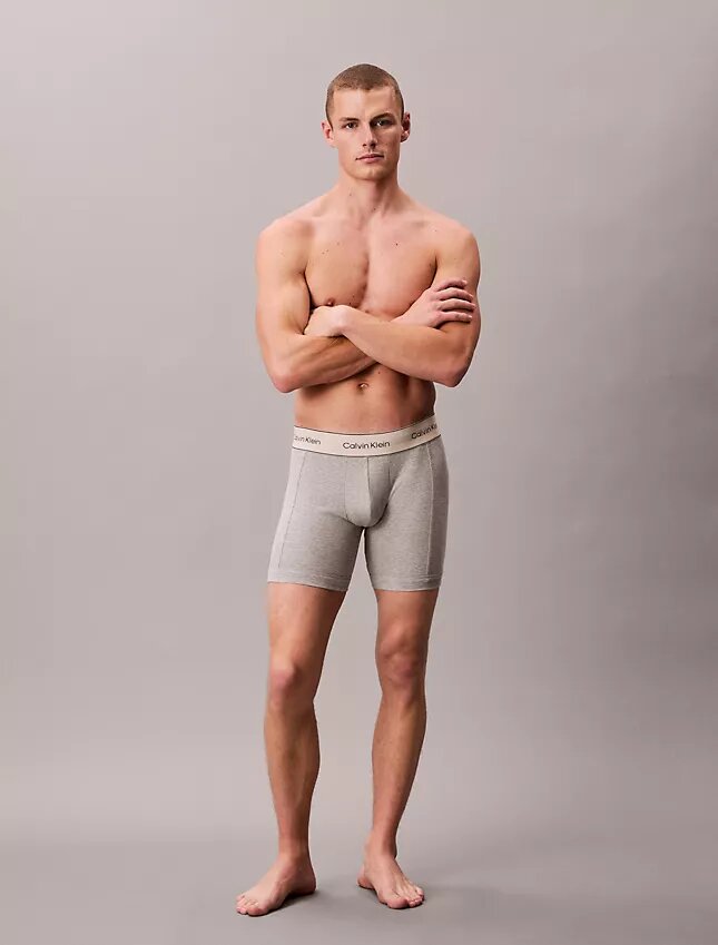 Boxer Brief de algodón Cotton Stretch, paquete de 3 Boxer Brief de algodón Cotton Stretch, paquete de 3